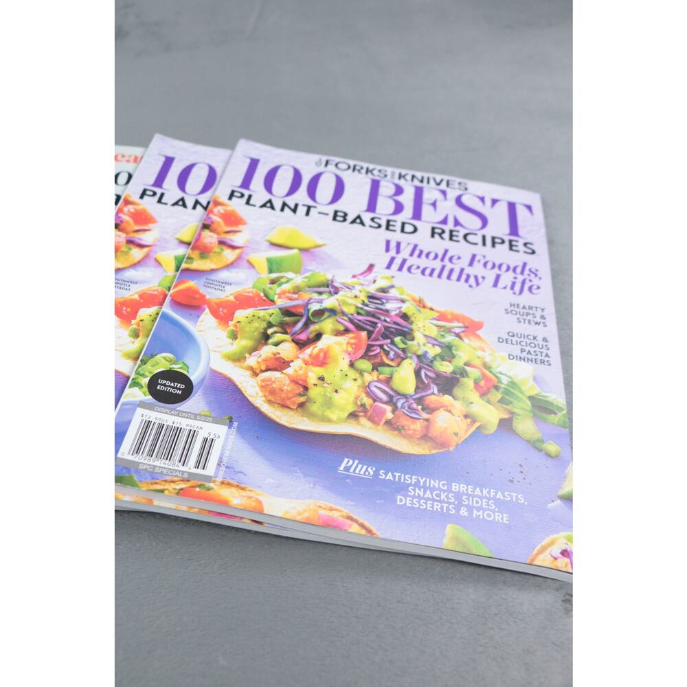 Healthy Cooking Magazine Lot Clean Eating Forks Over Knives Delish Recipes
